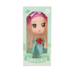Vente en gros de figurines d'anime miniatures de 12 cm, nouvelle collection, mignonnes, à grosse tête, en plastique, avec un look étonné, petit cadeau porte-clés pour filles - Product Image 6