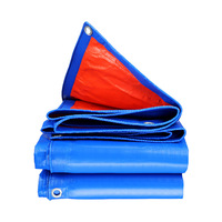 Bâche PE double face enduite, imperméable, résistante aux UV, anti-déchirure, coupe-vent, lisse, personnalisable, taille moyenne