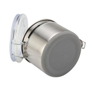 Airtight Clamp Lid, Clear See-Thru Top, Airtight Storage <b>Coffee</b> <b>Canister</b> - Product Image 6