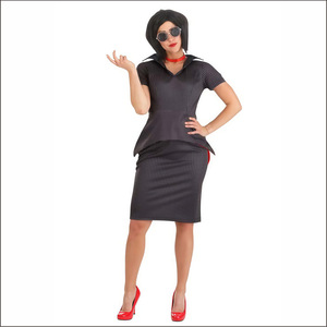 Conjunto de disfraz familiar Catherine para niños y adultos, disfraz de fiesta de Halloween, traje de cosplay, material de poliéster - Product Image 3