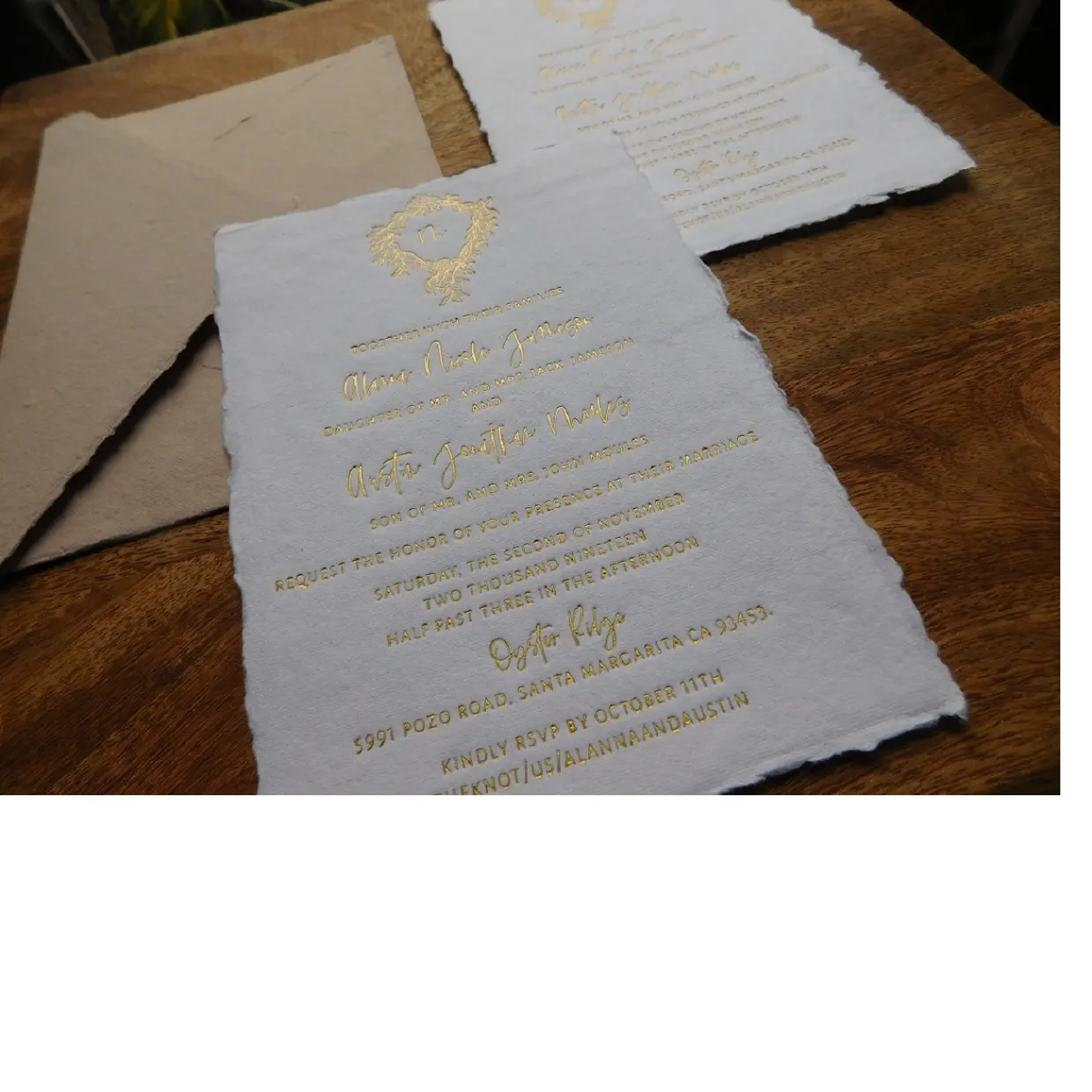 cotton rag handmade paper stationery sets with envelopes and writing papers suitable for gifting and stationery stores