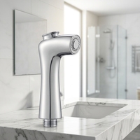 Salle de bains En Plastique Chromé Douchette Bidet À Main Douche