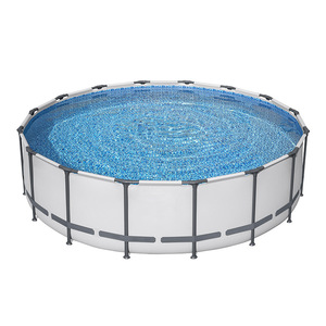 Grande <span class=keywords><strong>piscine</strong></span> ronde en PVC et en PC <span class=keywords><strong>pour</strong></span> adultes et enfants <span class=keywords><strong>Piscine</strong></span> thermale gonflable et <span class=keywords><strong>hors</strong></span> <span class=keywords><strong>sol</strong></span> adaptée aux familles <span class=keywords><strong>pour</strong></span> la natation en plein air - Product Image 2