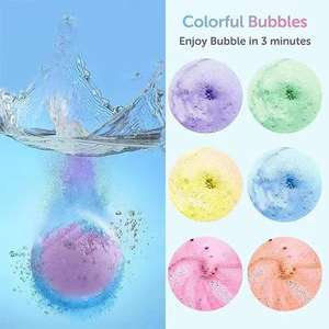 Mini bomba de baño vegana orgánica Fizzies de spa relajante de alta calidad hecha a mano con aromas personalizados - Product Image 4