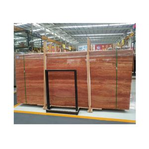 Trung Quốc Thị Trường Đá Cẩm Thạch Đỏ <span class=keywords><strong>Travertine</strong></span> Đá Cẩm Thạch Giá Đỏ <span class=keywords><strong>Travertine</strong></span> Gạch - Product Image 4