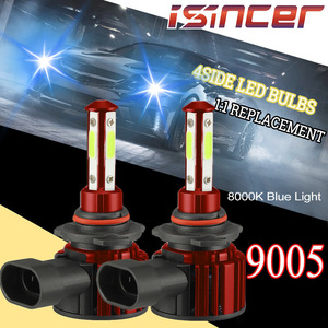 ไฟหน้ารถยนต์ LED F8 สีแดง รุ่น 9005 9006 H7 H11 6000K 8000K สำหรับระบบไฟส่องสว่างยานยนต์ - Product Image 5