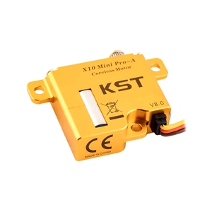 Moteur numérique sans noyau à engrenages métalliques Hot KST <span class=keywords><strong>X10</strong></span> <span class=keywords><strong>Mini</strong></span> <span class=keywords><strong>Pro</strong></span> 8.0Kgf.cm 0.08sec pour planeurs de compétition et planeurs à grande échelle WingFXB - Product Image 3