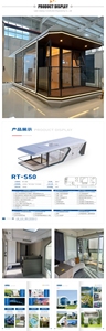 Maison conteneur extensible imperméable 2026 pour <span class=keywords><strong>hôtel</strong></span>, maison mobile préfabriquée portable avec cuisine pour terrain non utilisé, <span class=keywords><strong>hôtel</strong></span>-capsule - Product Image 5