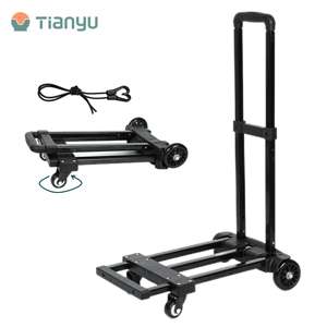 Carrito de Equipaje Telescópico con Capacidad de 100 kg, Modelo T819G-3 - Product Image 1