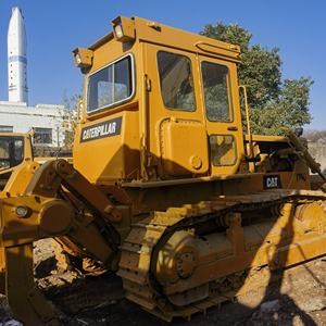 D6G ตีนตะขาบรถปราบดินมือสองรถปราบดิน17Ton ใช้งานได้น้ำหนัก3.27เมตรกระปุกเกียร์ PLC - Product Image 4