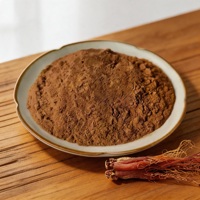 Poudre de racine de ginseng rouge de qualité supérieure en gros, concentré d'extrait naturel de racine de ginseng