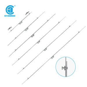 Barre de transmission 600mm-1400mm pour fenêtre et porte coulissantes en PVC, avec système de poignée <span class=keywords><strong>à</strong></span> verrouillage multipoints pour fenêtre en PVC - Product Image 2