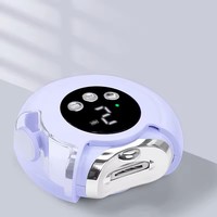 Cortauñas Eléctrico Portátil Multifuncional con Rotación de 360 Grados y Removedor de Esmalte de Uñas para Bebés con Pantalla LCD