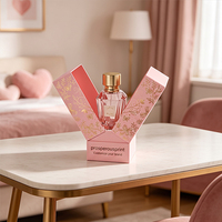 Coffret de parfum de luxe à double porte, design personnalisé, emballage rigide avec insert