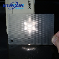 Fabrication Diffuseur de lumière prismatique en feuille PC en plastique polycarbonate transparent opale coulé 2mm