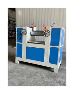 실험실 사용 EVA 고무 XK-160 실험실 스케일 6 인치 오픈 타입 2 롤 믹서 고무 믹싱 밀 기계 - Product Image 1