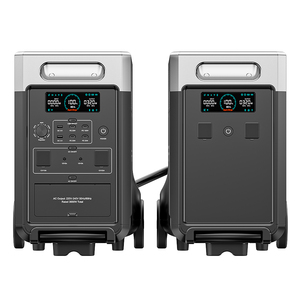 Deux batteries externes LiFePO4 de 3840 Wh avec contrôleur MPPT pour système d'alimentation automobile et stockage domestique - Product Image 2