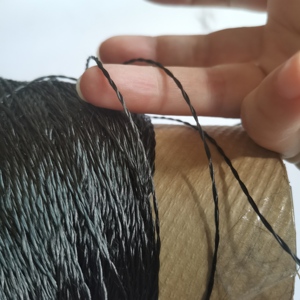 Üretici özel yüksek mukavemetli yüksek modüllü karbon Fiber iletken halat 4mm 5mm 6mm Filament iplik aşınmaya dayanıklı - Product Image 5