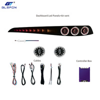Kit d'éclairage d'ambiance intérieur pour Mercedes-Benz Classe C W204 2010-2014 RHD, 64 couleurs, contrôle par application, 12V, Plug and Play, lampe d'ambiance