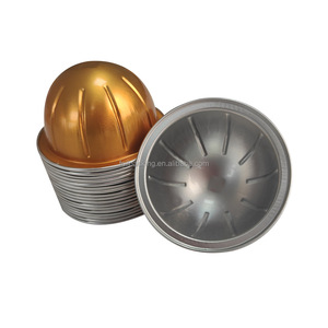 Cápsulas de café <span class=keywords><strong>Nespresso</strong></span> vacías de aluminio con pegatina personalizada de 41ml, contenedor de cápsulas de café de aluminio compatibles con <span class=keywords><strong>Nespresso</strong></span> <span class=keywords><strong>Vertuo</strong></span> - Product Image 3