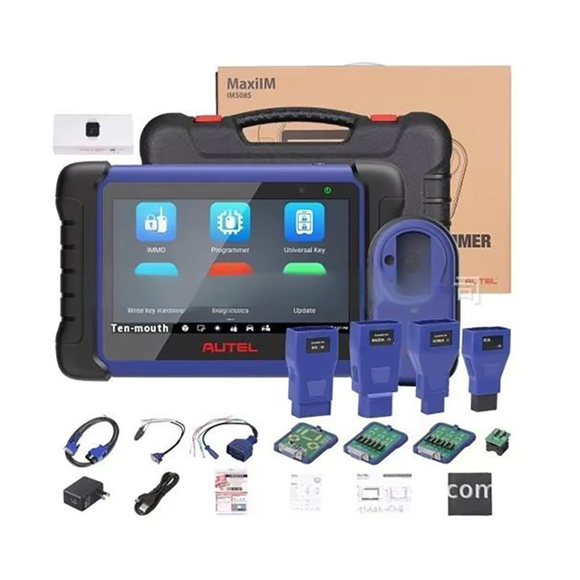 AUTEL MaxiIM IM508S Universal Vehicle Key Programming Machine & Engine Analyzer with IoT Solutions & Software 12V