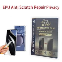 Film de protection d'écran de téléphone portable haut de gamme EPU antistatique, anti-espionnage, couverture intégrale, résistant à la saleté, le plus vendu au monde