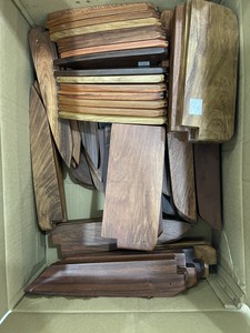 Mangos de madera y cubiertas de envoltura para cuchillos de Chef, tipo palisandro - Product Image 6