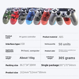 <span class=keywords><strong>Control</strong></span> Inalámbrico para P4 con Vibración para PC y Steam, Compatibilidad Multiplataforma - Product Image 2