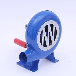 Soplador Manual de Manivela Verde Azul para Chimenea Exterior - Product Image 3