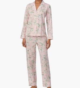 Pijamas Elegantes y Chic de Estilo Vintage para Mujer, Ropa de Dormir Térmica de Talla Grande, Algodón Transpirable, Cintura Elástica, Conjunto de Pijamas Suaves para el Hogar - Product Image 3