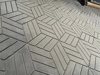 Tapis gaufré effet vison de 4 m de large pour salon, prix fabricant
