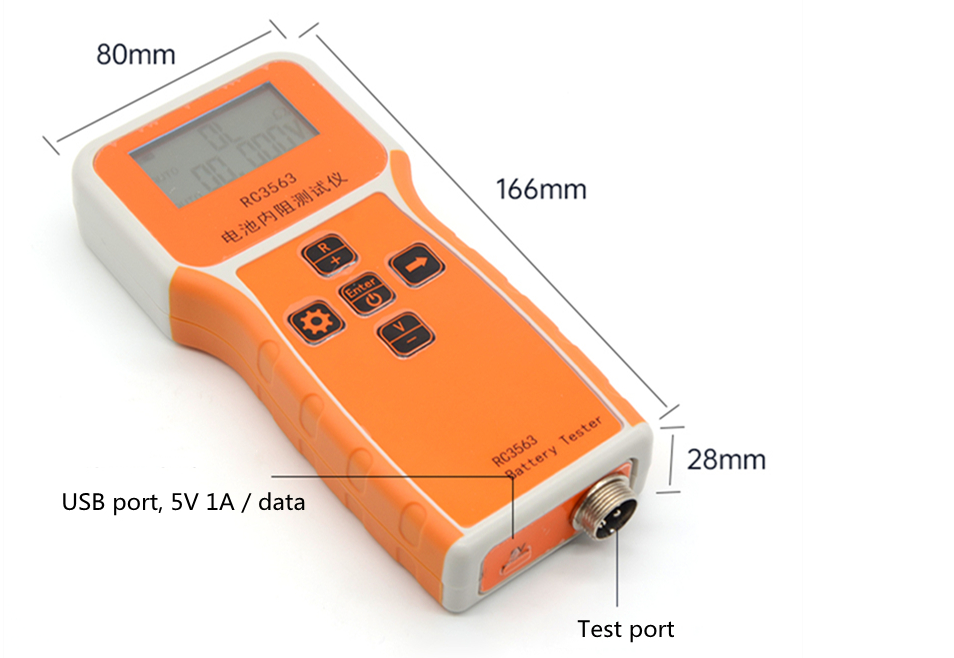 RC3563 battery internal resistance tester internal resistance tester