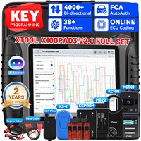 XTOOL X100 PAD3 Kit Complet Programmeur de Clés de Voiture pour Toutes Clés Perdues pour Toyota pour Mercedes-Benz SK1 Outil de Diagnostic Automobile Anti-émulation
