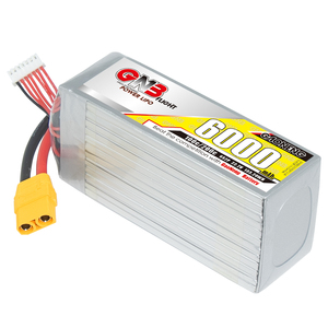 แบตเตอรี่ LiPo GNB GAONENG 6S 6000mah 22.2V 100C 200C XT90 สำหรับเฮลิคอปเตอร์ รถบังคับวิทยุ เรือ รถบรรทุก บั๊กกี้ ทรั๊กกี้ รถถัง  รองรับการคายประจุสูง - Product Image 1