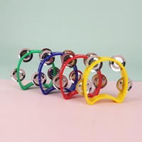 Wholesale Orff Hot Selling Four-bell Ring Bell Four-bell Ring Hand-held Musical Instrument