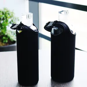 JM Sublimation Cylinder Subzero Empty Water Bottle Cheap Glass Water Bottle for Drinking Water 750Ml