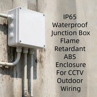 Boîtier de jonction étanche ABS IP67 IP65 pour extérieur, boîte électrique