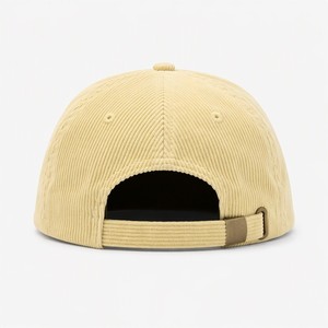 Gorra Trucker de 5 Paneles de Pana con Logotipo Personalizado Bordado Plano, Malla Trasera Vintage, Ajustable con Cierre a Presión, Venta al por Mayor, Fabricante - Product Image 5