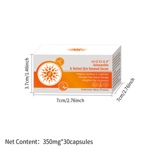 Sérum hydratant et revitalisant à la fullerène et au placenta, en capsules, pour soins de la peau, marque privée OEM Beauty Supply - Product Image 6
