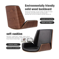Chaise de bureau exécutive en similicuir, chaise de conférence, chaise de réception, chaise de bureau ergonomique, Silla De Oficina
