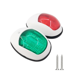 Feux de navigation rouges et verts ISURE, LED, accessoires pour bateaux, voiliers, yachts - Product Image 1
