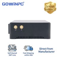 Computadora Industrial Gowin K40 Intel J1900 N2840 J1800 DDR3L Doble LAN MSATA SATA GPIO 4G 5G CAN para Monitoreo de Energía en Redes Inteligentes