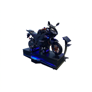 Consola de Juegos de Realidad Virtual 9D con Motocicleta de Carreras, Estructura de Hierro, Soporte en Idioma Inglés - Product Image 1