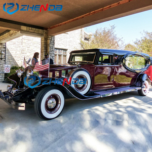 Carroza Fúnebre Blanca Estilo Clásico Vintage para el Transporte <span class=keywords><strong>de</strong></span> Ataúdes, el Acompañamiento <span class=keywords><strong>de</strong></span> Almas Fallecidas y las Procesiones Fúnebres - Product Image 5