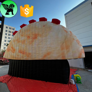 Réplique de nourriture gonflable géante personnalisée 6m, Pizza gonflable publicitaire de Festival pour événement promotionnel A9523 - Product Image 4