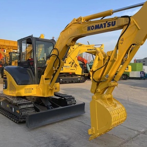 Escavatore Cingolato Usato Komatsu PC55MR da 5,5 Tonnellate, Macchina da Costruzione Idraulica di Seconda Mano in <span class=keywords><strong>Vendita</strong></span> - Product Image 1