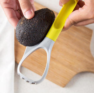 Ustensiles <span class=keywords><strong>de</strong></span> cuisine : Éplucheur d'avocat manuel en plastique, Presse-purée <span class=keywords><strong>de</strong></span> pommes <span class=keywords><strong>de</strong></span> <span class=keywords><strong>terre</strong></span> en nylon <span class=keywords><strong>de</strong></span> qualité alimentaire, Presse-melon avec poignée en plastique - Product Image 1