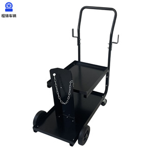 Welding <b>Tool</b> <b>Cart</b> Double Layer Metal With Wheels <b>For</b> Garage <b>Tools</b> - Product Image 5