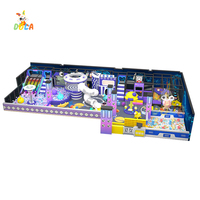 Dola One Stop, structures de jeux intérieures personnalisées, toboggan en spirale, structures de jeux multi-niveaux, équipements d'amusement pour enfants commerciaux