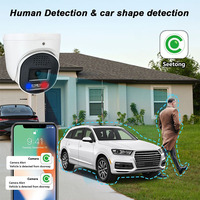 Kamera Dome IP POE Profesional AI 5MP CMOS Full-color H265 Deteksi Manusia Audio Dua Arah Deteksi Gerakan Penglihatan Malam IP66